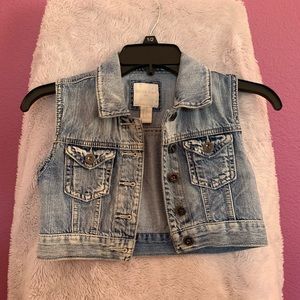 Girls’ denim jean jacket